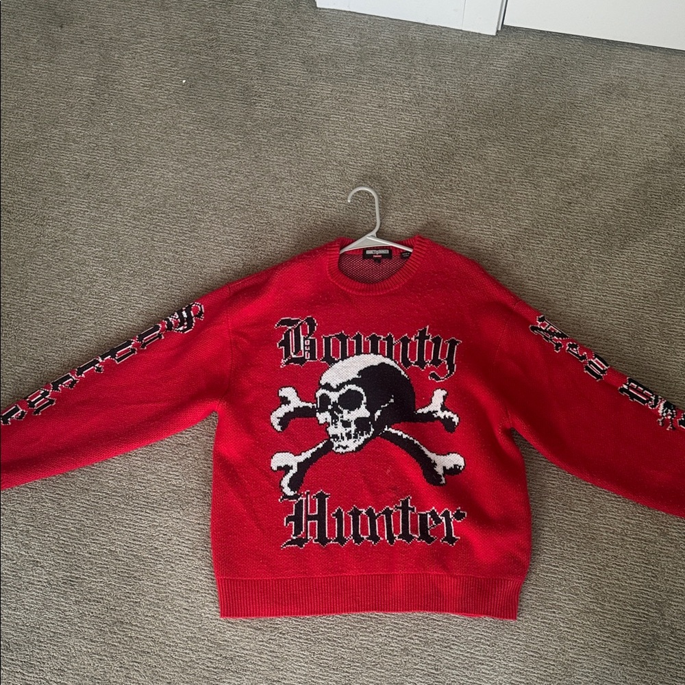 Red Crewneck Sweater